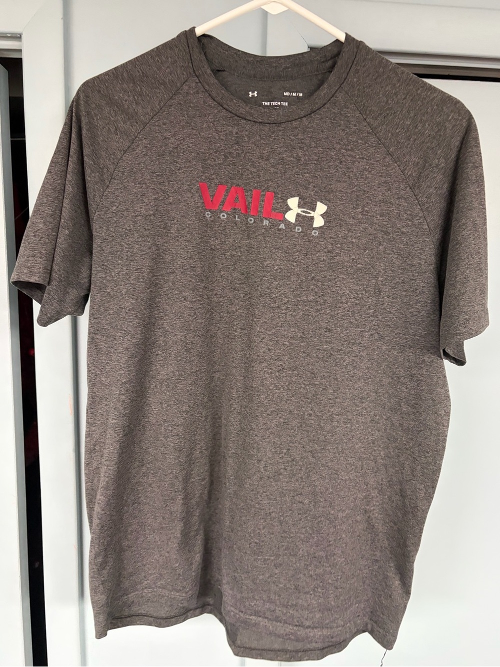 Under Armour athletic brand Vail Colorado tech tee edition t shirt size medium